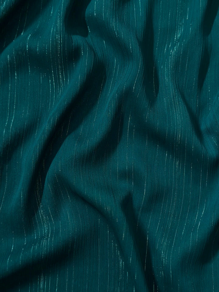 Celestial Georgette - Teal