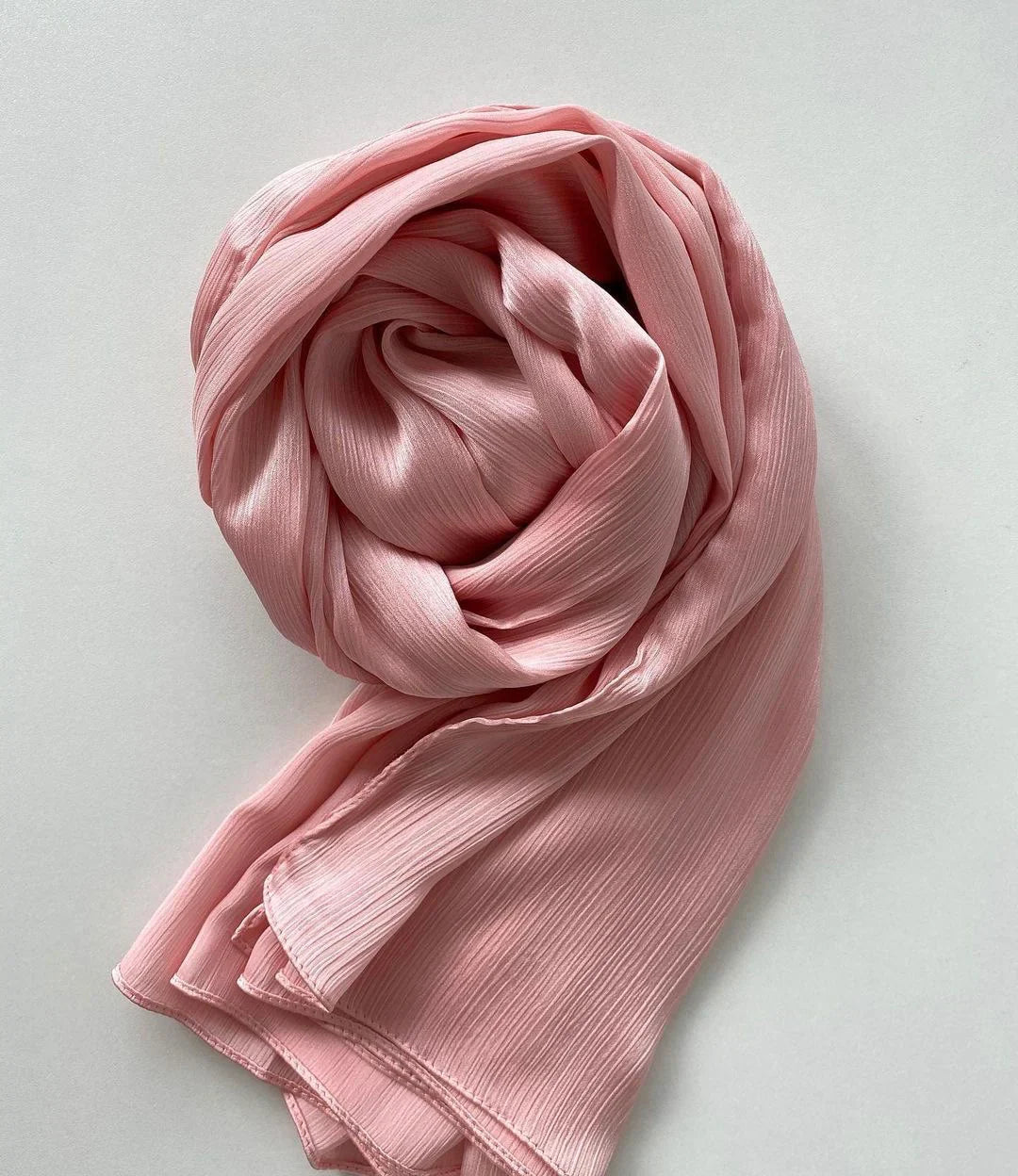 Premium Crinkle Silk - Rose Pink