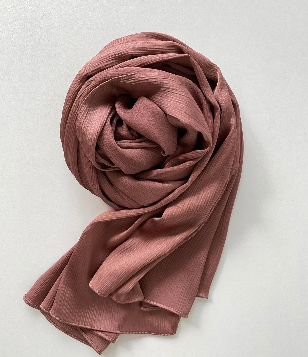 Premium Crinkle Silk - Velvet Rose