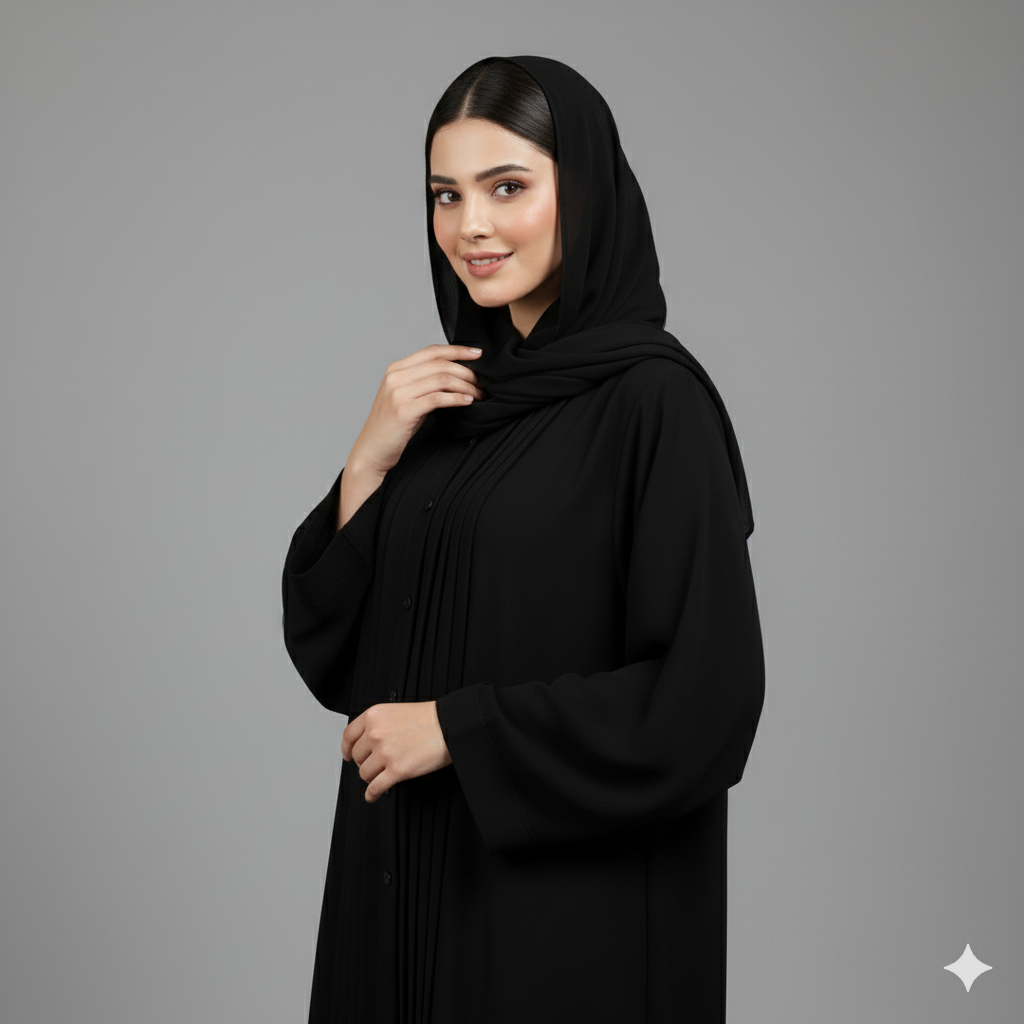 Ultimate Basic Abaya - Black