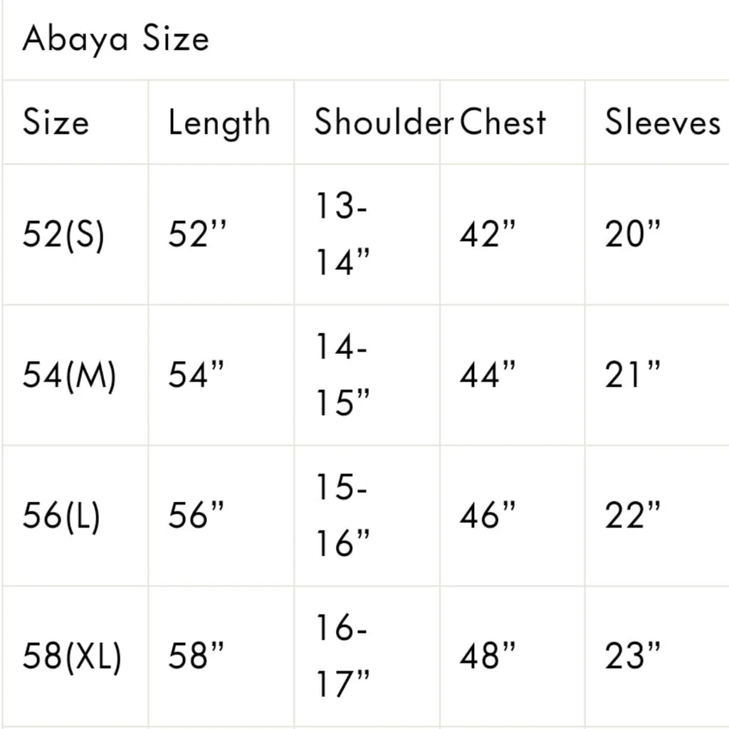 Ultimate Basic Abaya - Maroon