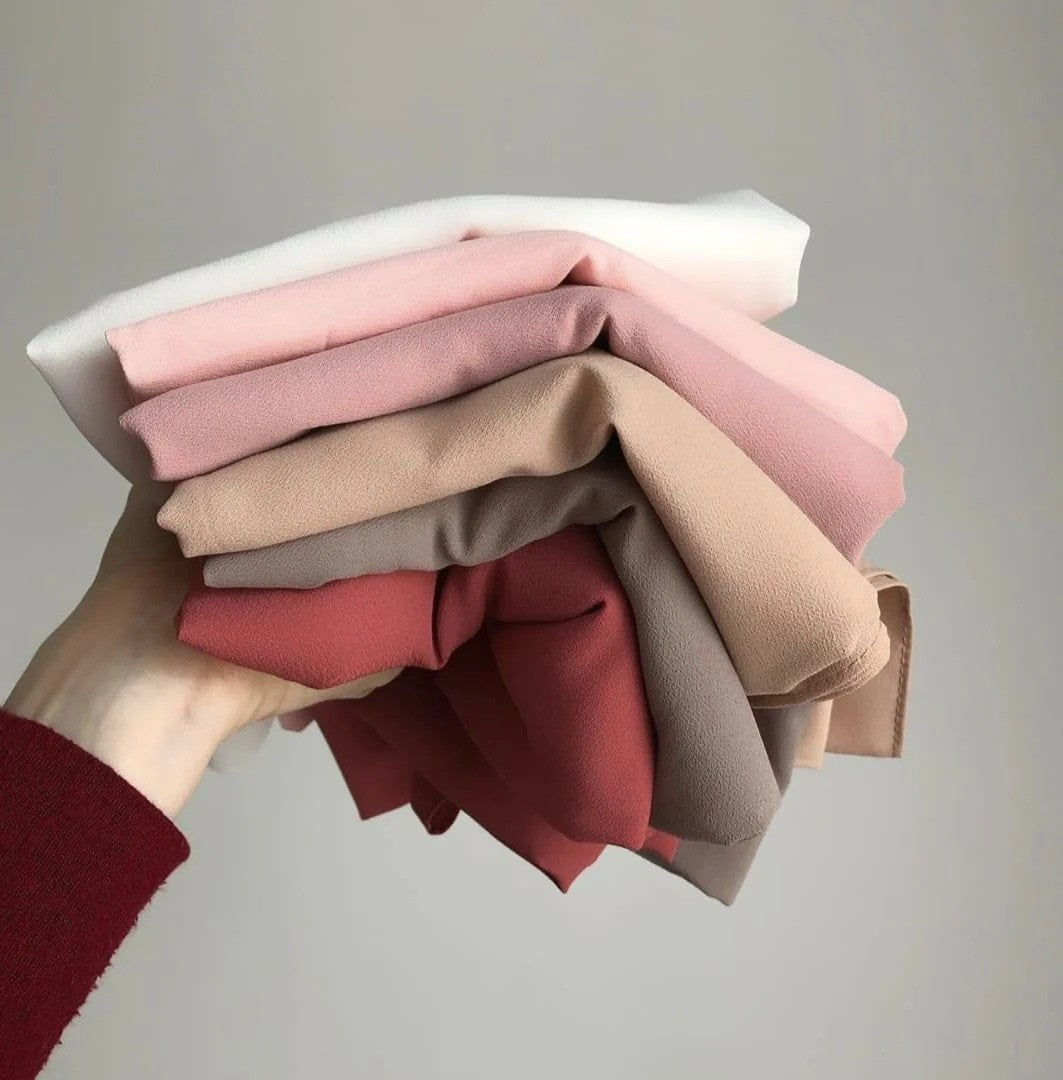 Georgette Hijabs - Buy 5 Get 1 Free